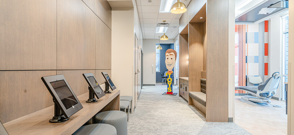 Lobby at the South Jordan clinic