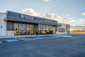 Pediatric Dentist and Orthodontist office exterior is Stansbury Park, UT