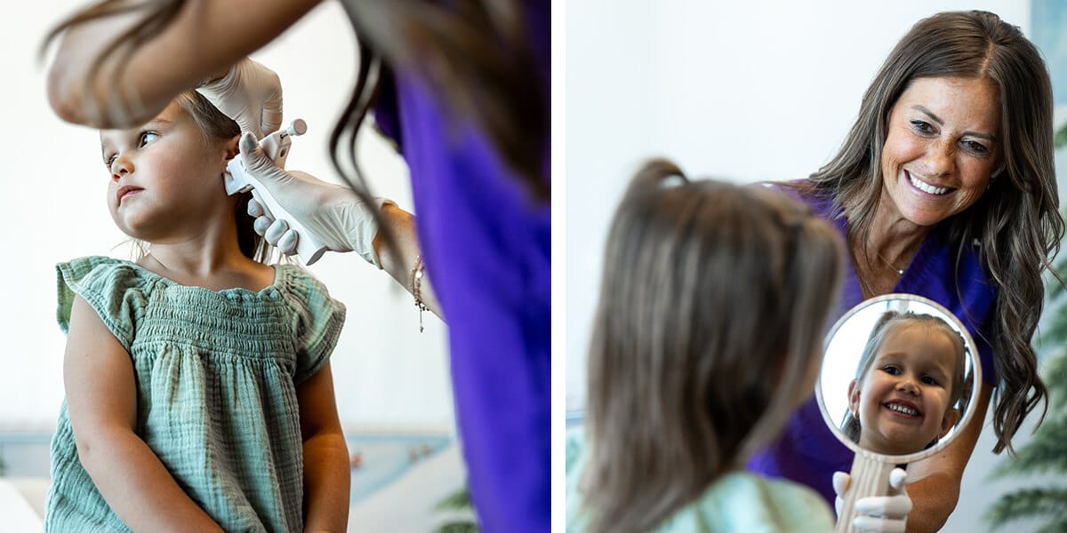Pediatrician ear piercing near me