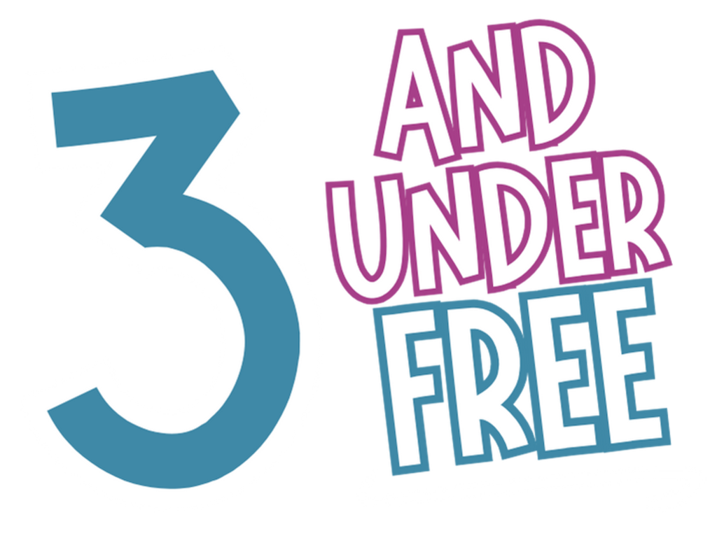 Three and Under Free Logo New Version